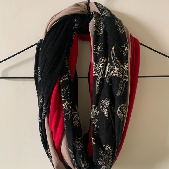 Unique 3 tone Infifnty Scarf, three toned. - Picture 1 of 1